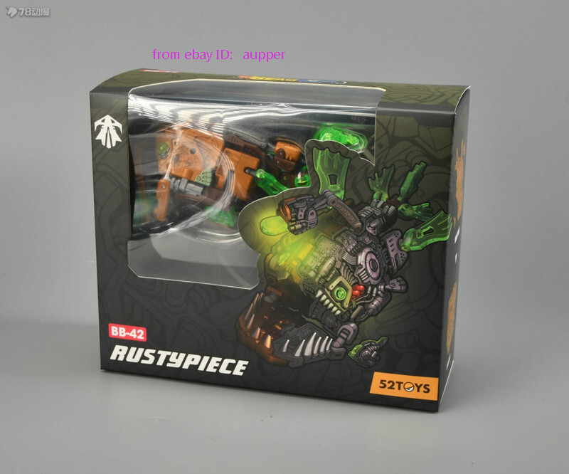 Perfect 52toys Beastbox Aquatic Tribe Bb-42 Rustypiece With