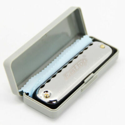 10Hole Blues Harmonica C Diatonic Harp Blues Harmonica Gift for Kids Children US