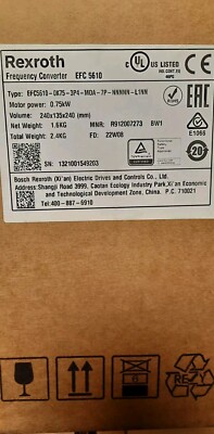 REXROTH EFC 5610-0K75-3P4-MDA-7P-NNNNN-L1NN FD 22W08 R912007273 BW1 
