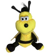 Vtg Dan Dee Bumblebee Honey Bee Stuffed Animal Toy Nylon 13"x9.5" RARE
