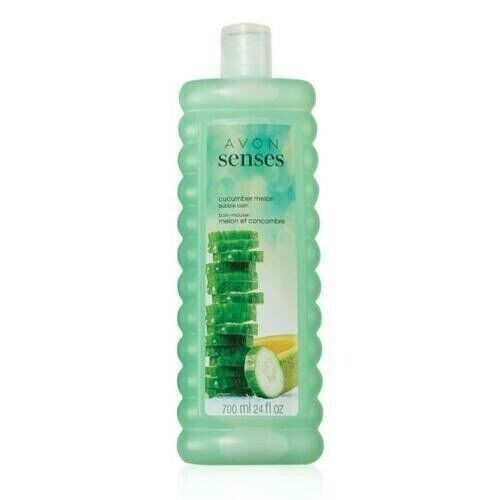 Bain à bulles Avon Senses - 1 bouteille de melon concombre - neuf et scellé 24 fl oz - Photo 1/1