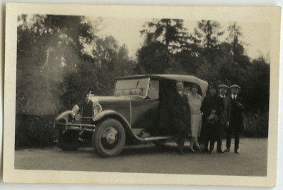ALTES FOTO - VINTAGE SNAPSHOT - AUTO AUTO TACOT - OLD CAR