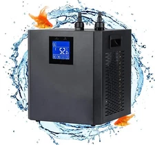 300L/79Gal Aquarium Chiller Water Chiller Fish Tank Cooler w/ Pump Remote 1/3 HP