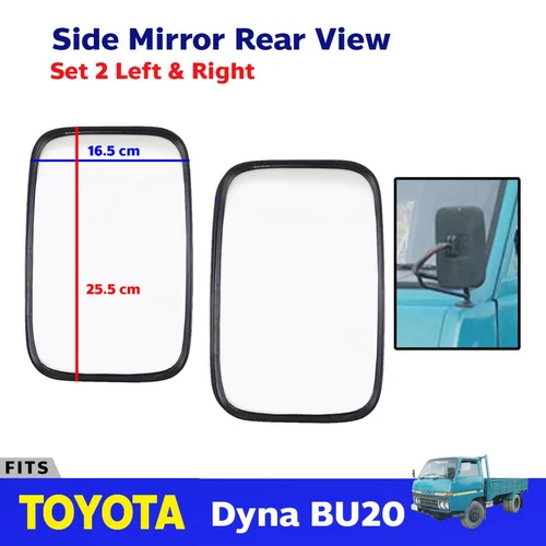For Toyota Dyna BU20 Truck Side Exterior Mirror Rear View Pair LH+RH EBGO