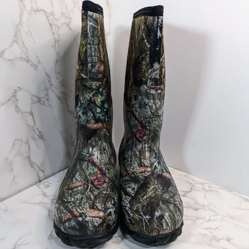 NEW Bogs Men's Classic High-M Waterproof Insulated Rain Boot Mossy Oak 12 D - Picture 7 of 14