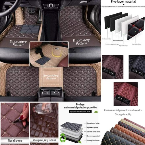 For Ford All Models Car Floor Mats Custom Waterproof Auto Carpets Cargo Liners - Picture 24 of 37