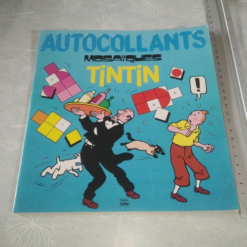 Tim und Struppi Aufkleber - Lito - 1988 - Mosaik
