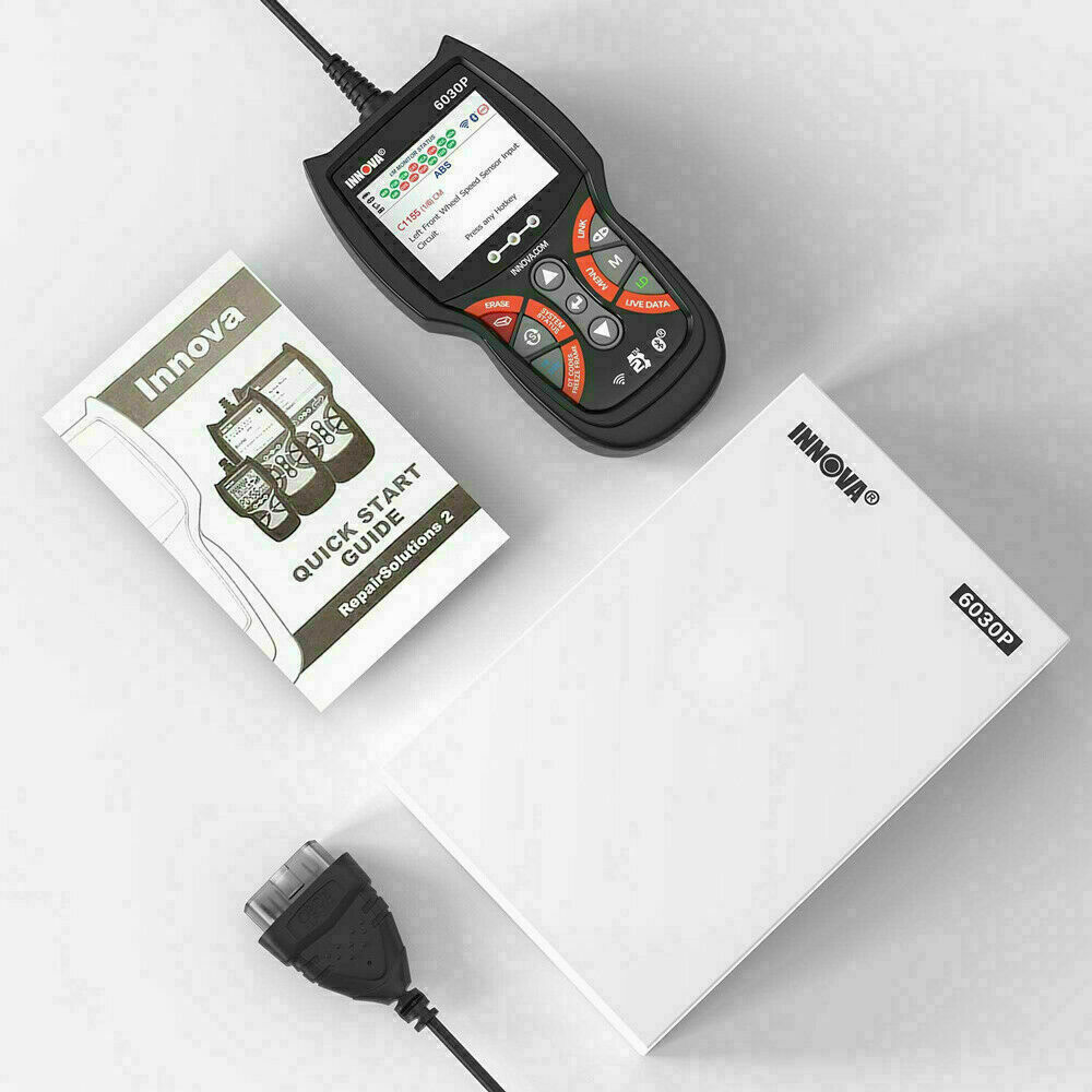 INNOVA 6030P OBD2 Scanner Code Reader Engine ABS Battery Check