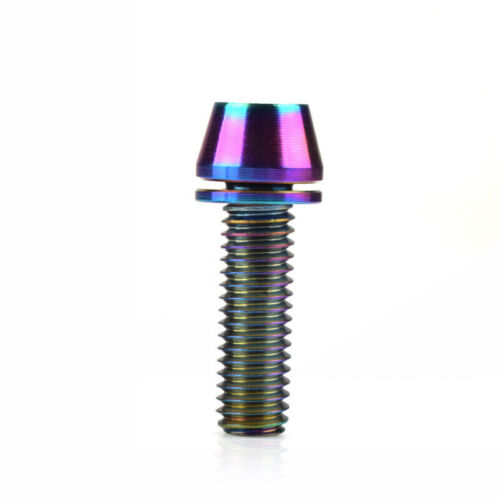 Tornillos de vástago de aleación de titanio M6 y M5 x 20 mm con arandelas (4 piezas) - Imagen 12 de 12
