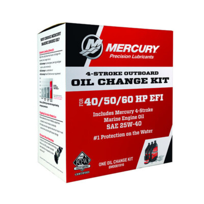 Mercury Marine 4-stroke OUTBOARD Oil Change Kit 8M0081916 for sale 