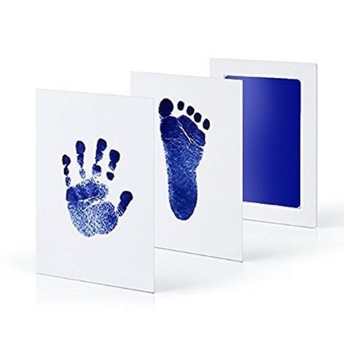Newborn Baby DIY Hand Footprint Kit Ink Photo Frame Handprint Toddlers Gift - Picture 15 of 15