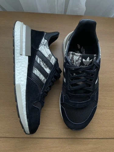 adidas ZX 500 Boost RM - Snake - Men's Shoes Black BD7924 ORIGINAL  Size US 8