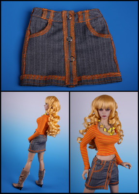 Pantyhose~BLUE LACE BUBBLE~f. Jessica [EID IPLEHOUSE]~BJD