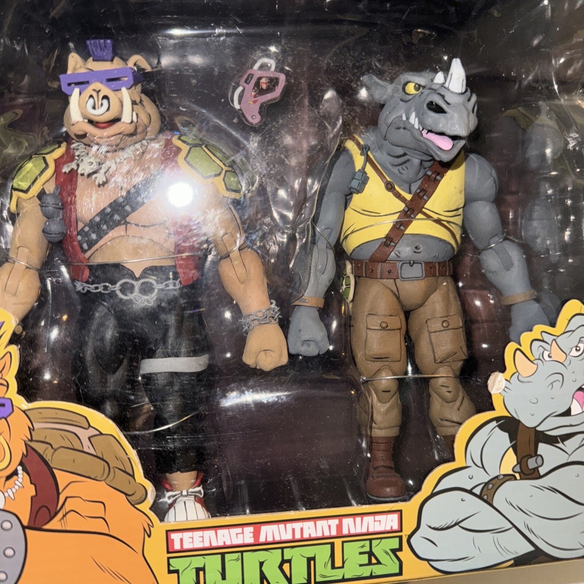 NECA Teenage Mutant Ninja Turtles Bebop & Rocksteady Action Figure