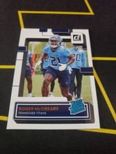 2022 Panini Donruss - Rated Rookie #365 Roger McCreary (RC) Tennessee Titans