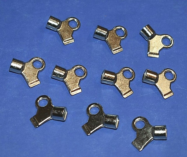 10 Radiator Bleed Vent Valve Keys For Coin Key Style Vent Valves HVAC