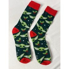 Christmas Star Wars Yoda Socks-NWT Disney