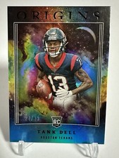 2023 Panini Origins - Rookies Turquoise #124 Tank Dell /49 (RC) plus base rookie