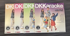 DK Karaoke Laser disc collection Lot of 4 discs 4 11 12 and 14