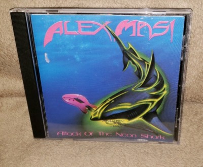 ALEX MASI cd ATTACK OF THE NEON SHARK lmc 2205 2 lion music  