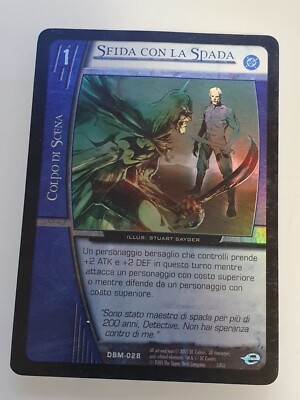 TCG VS. CHALLENGE WITH THE SWORD DBM-028 DC FOIL