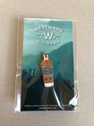 Westward Whiskey lapel pin. Distillery advertising, Portland, OR — photo 1