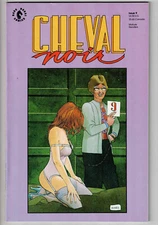 CHEVAL NOIR #9 (1990) NM WITH POSTER MOEBIUS, EDIE CAMPBELL DARK HORSE COMICS