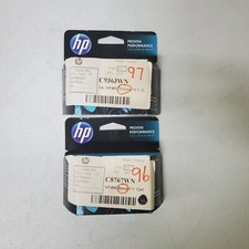 HP 96 97 Genuine Ink Cartridges EXPIRED NEW SEALED