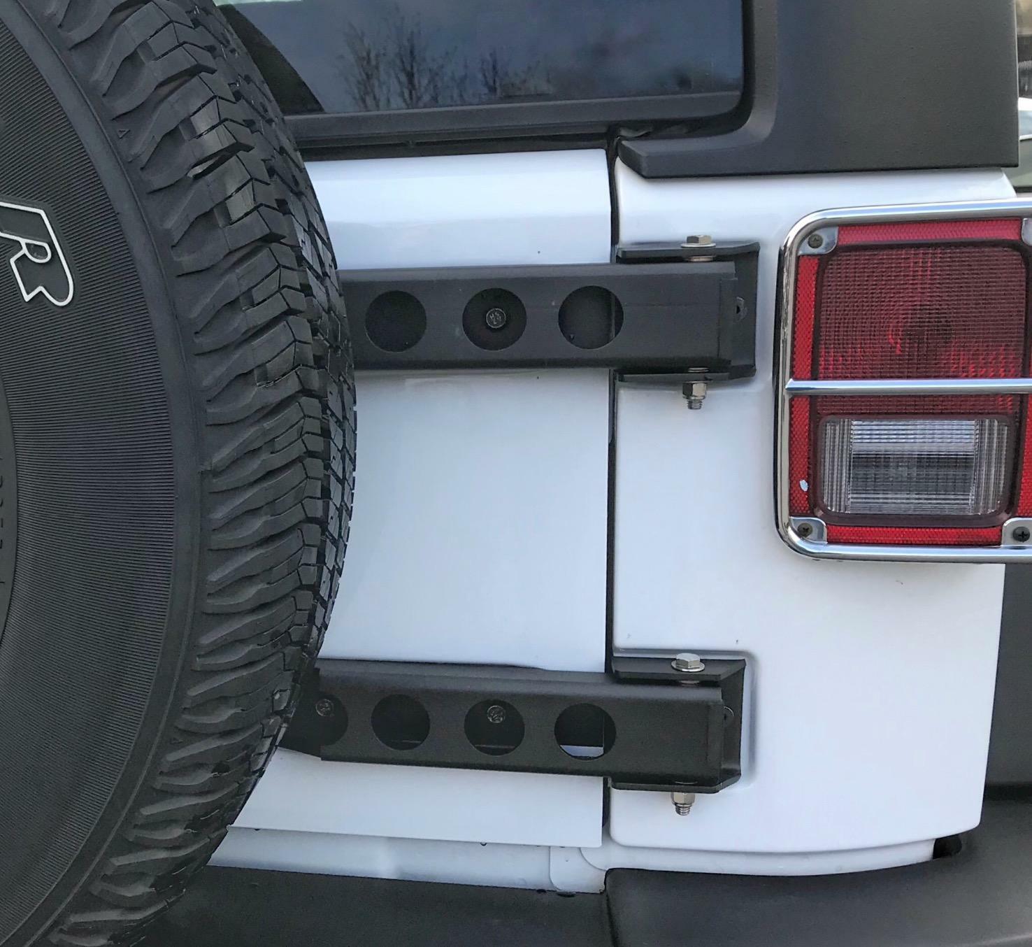 MORryde JP54-003 Heavy Duty Tailgate Hinge Kit for 2007-2018 Jeep ...