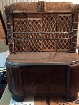 ANTIQUE ARMSTRONG, FIREPLACE INSERT GAS HEATER--LOCAL PICKUP ONLY