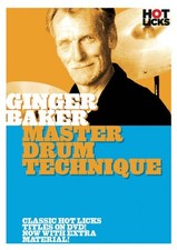 Ginger Baker Master Drum Technique Instructional DVD NEW 014012734