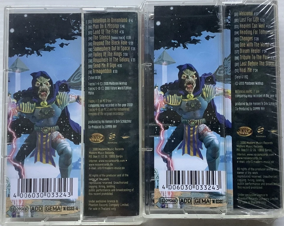 Gamma Ray Blast From The Past Original Thai Edition Double Cassette Seal - Image 2 of 2