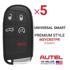 5X Autel iKey Universal Smart Key For Chrysler Premium Style 5 Button IKEYCR5TPR