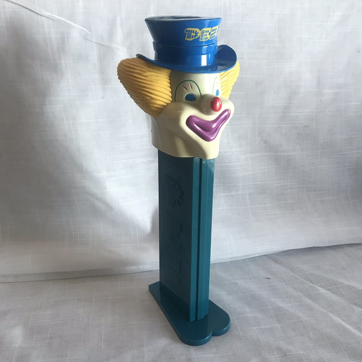 Peter Clown Giant Pez Dispenser Old 13” Blue Stem | eBay