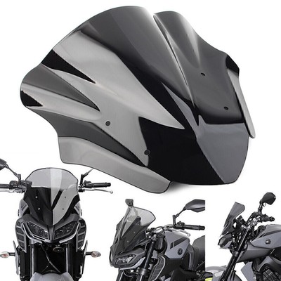 Windshield Deflector Motor Black for Yamaha MT-09 MT09 FZ09 2017-2020