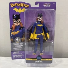 The Noble Bendyfigs - DC Batgirl Collectible Action Figure 7.5” Tall New Toy HTF