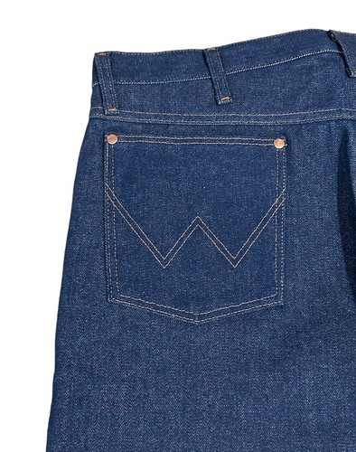 VTG Wrangler Rodeo Jeans Men Size 40x30 Blue Denim 13MWZ Cowboy Western New - Picture 9 of 10