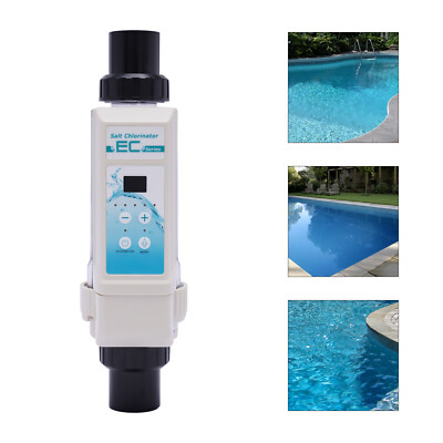 8g/h Salzanlage Pool mit Salzwasser Salzelektrolyse Salzgenerator Chlorinator DE