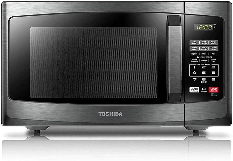 Horno Microondas Toshiba EM925A5A-BS 900W: Acero Inoxidable - Negro NUEVO EN CAJA Foto 4 de 4