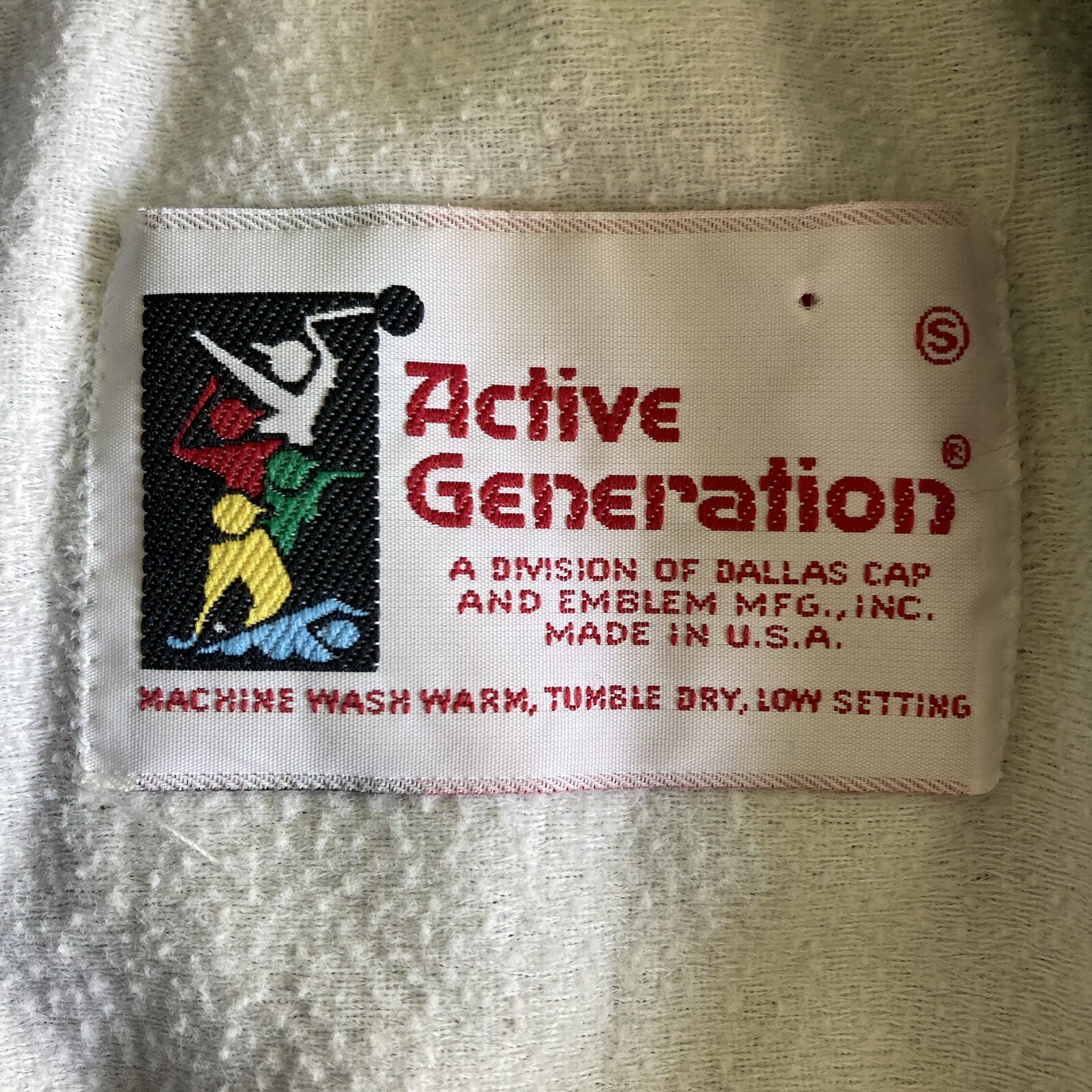 Vintage Snap Button Jacket Blue Active Generation… - image 10