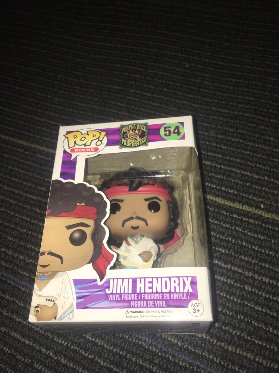 Funko POP Rocks Jimi Hendrix Woodstock #54 Vinyl Figure Vaulted