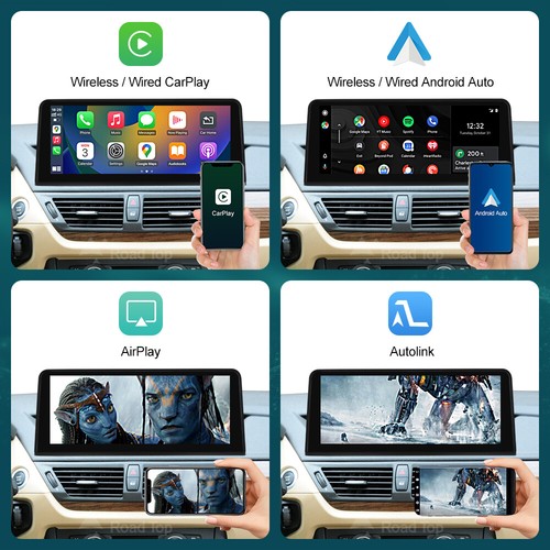For BMW X1 E84 2009-2015 CIC Wirless CarPlay Android Auto Retrofit Kit 10.25inch - Picture 6 of 12