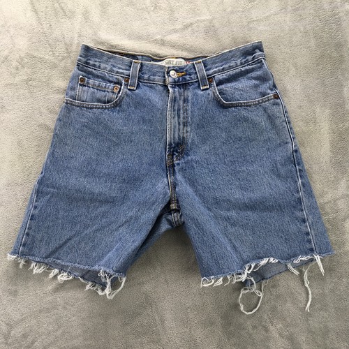 Levis Womens Shorts 29 Blue Denim 