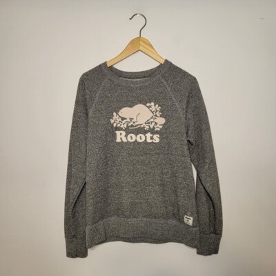 Roots Crew Neck Sweater Roots Salt And Pepper Crewneck