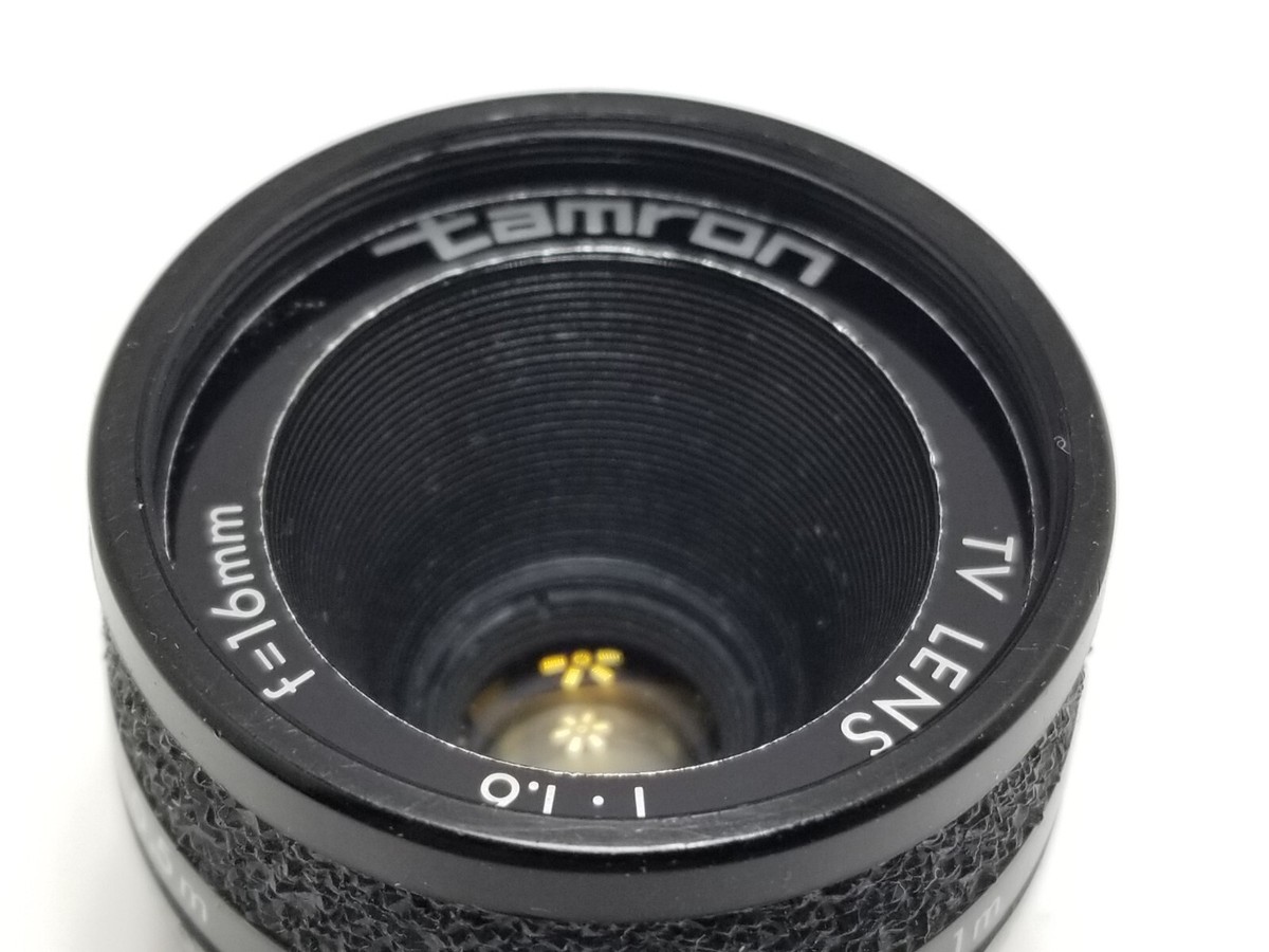 TAMRON TelevisionLens 25F1.9 Cマウント TAMRON TelevisionLens 25F1.9 Cマウント TAMRON TelevisionLens 25F1