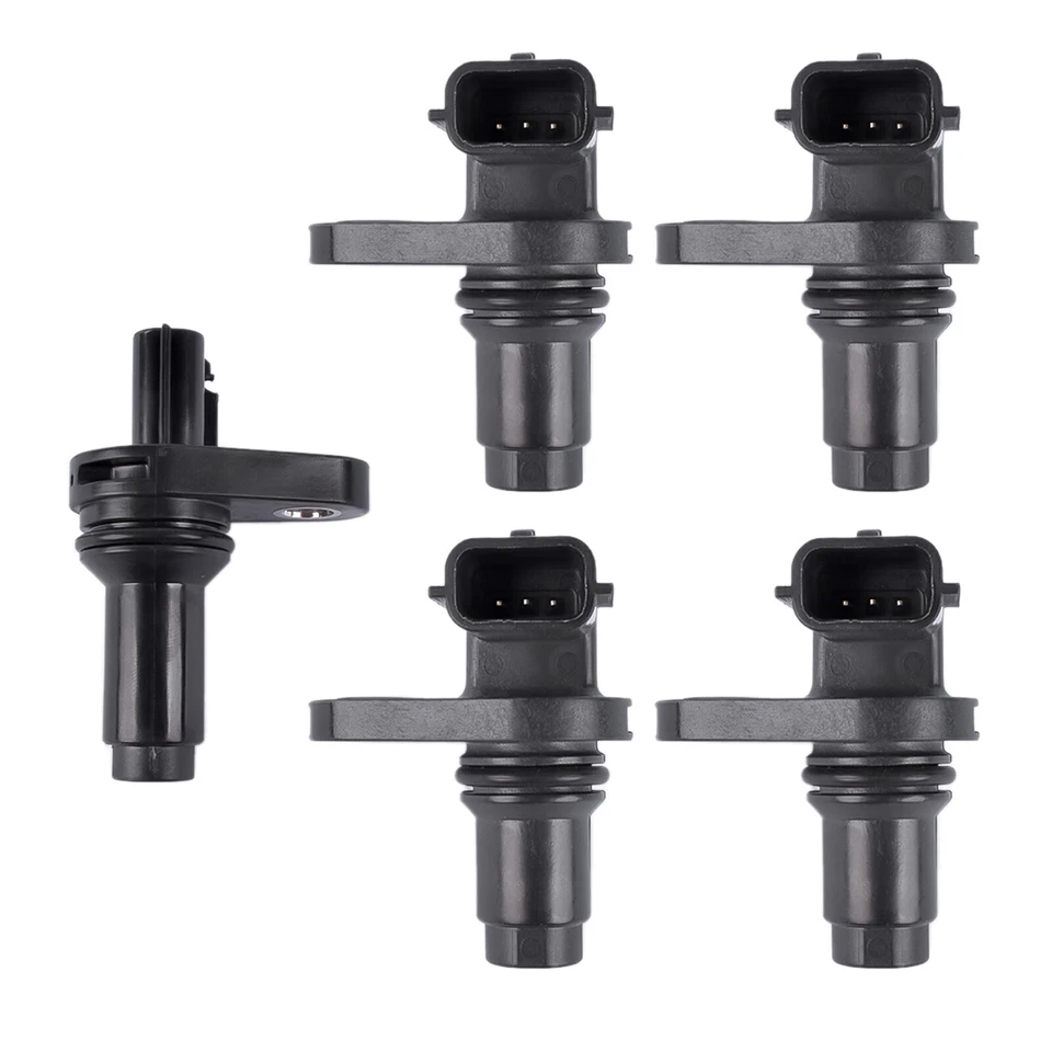 PARA NISSAN MAXIMA INFINITI JX35 M35 4X ÁRBOL DE LEVAS Y 1X SENSOR DE POSICIÓN DEL CIGÜEÑAL Foto 3 de 4