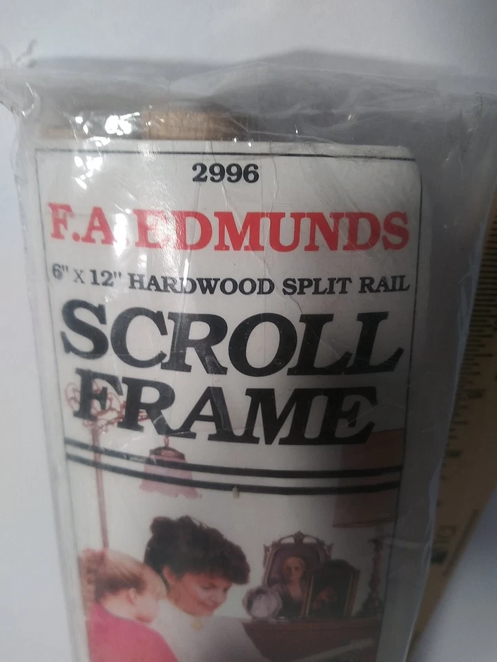 Edmunds 2996 Split Rail Scroll Frame 6"X12"....Ships Fast - Image 3 of 3