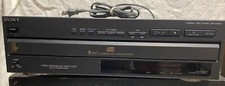 Sony CDP-C301M CD Player/5 Disc Changer Tested And Works