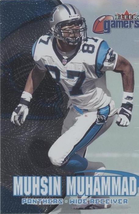 2000 Fleer Gamers Muhsin Muhammad #6 - 1 of 2