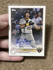 2022 Topps Pro Debut Autographs #PD-25 Dariel Lopez RC Rookie AUTO